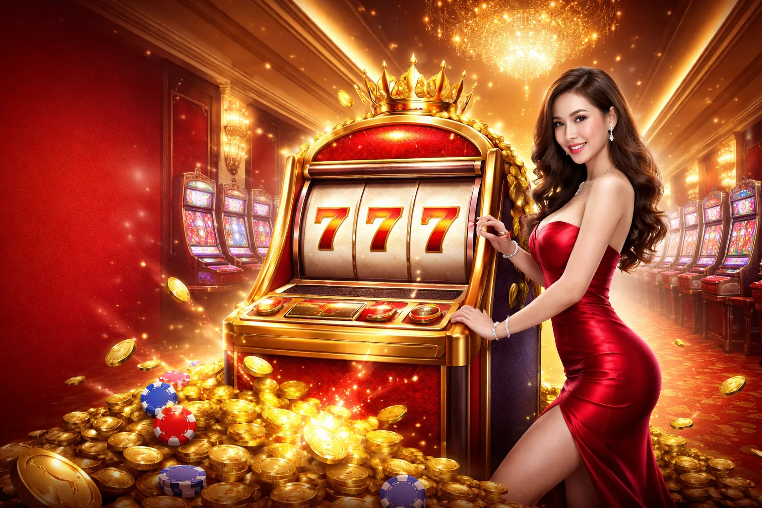 Giao diện đăng nhập Ban Ca Rong 68 với hình ảnh cá rồng và hiệu ứng ánh sáng vàng đỏ